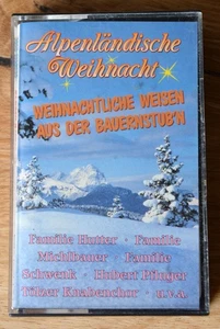 Musikkassette ALPENLÄNDISCHE WEIHNACHT Familie Hutter, Michlbauer, Georg Schwenk - Picture 1 of 2
