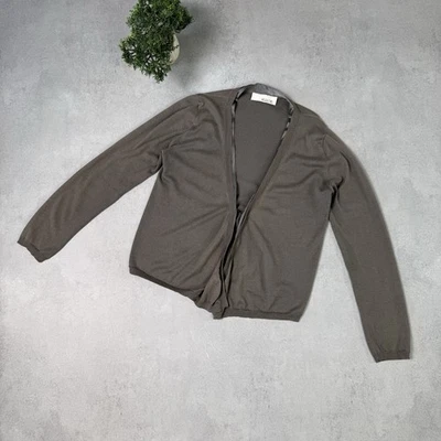 Allude 灰色开衫棉/羊绒 L 码女式   — 第 1/4 张图片