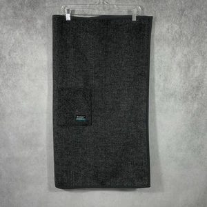 NorSari Blanket Wrap Pencil Skirt Womens M Gray Wool Blend Pocket. - Picture 1 of 10