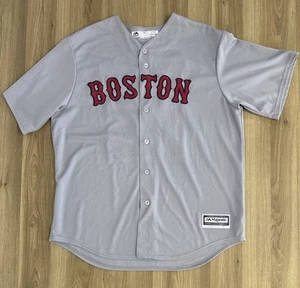 Majestic Cool Base Gray ANDREW BENINTENDI BOSTON RED SOX Mens MLB Team Jersey XL - Picture 1 of 9
