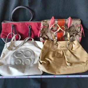 Used,Pre-Owned wholesale Bulk sale lots of used Coach hand bags 4-PCS set, Japan - Picture 1 of 22