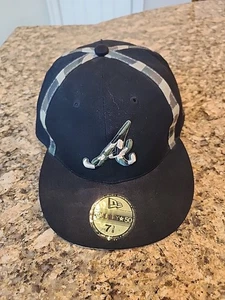 Cappello Atlanta Braves New Era mimetico aderente vintage - Foto 1 di 7