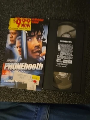 Phone Booth (VHS, 2004) Colin Farrell, Forest Whitaker, Katie Holmes, Kiefer Sut Foto 1 de 4