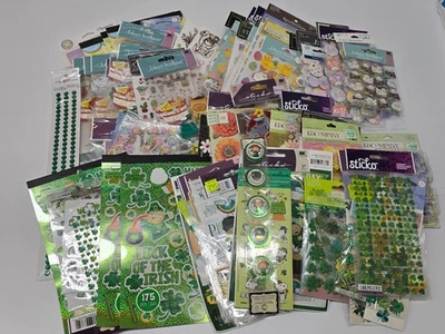 Huge Lot of Scrapbook Stickers Jolee's Sticko Recollection Spring Easter Theme - Image 1 of 4