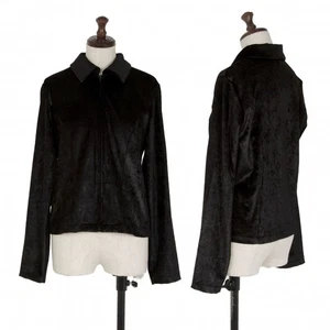 tricot COMME des GARCONS Velour Zip Jacket Size S-M(K-115437) - Picture 1 of 12