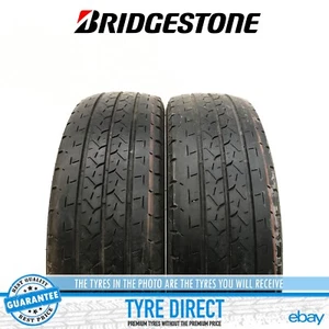 2X 215 65 16C - BRIDGESTONE DUARVIS R660 - 5.6MM - PART WORN PAIR - Picture 1 of 9