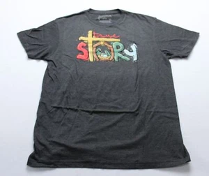 Love In Faith Women's True Story Short Sleeve T-Shirt EJ3 Dark Gray Large - Picture 1 of 4