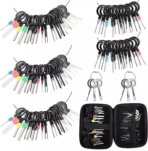 Terminal Removal Tool Kit 82 Pcs Depinning Tool Electrical Connector Pin Removal - Picture 1 of 12