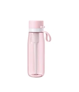 Philips Go Zero Pink Straw 1065ml Bottle + Water Filter Cartridge AWP2732 - Picture 1 of 2