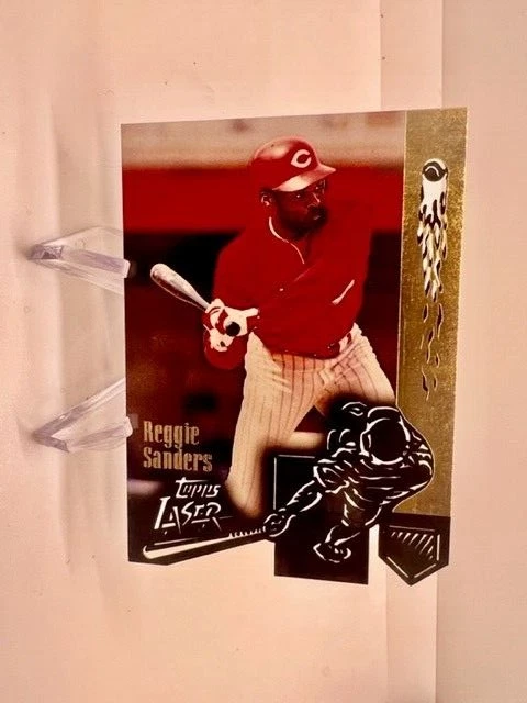 REGGIE SANDERS 1996 TOPPS LASER MINT SHIPPING DISCOUNTS - Image 1 of 1