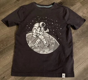 Tommy Bahama Astronaut/space T Shirt Grays W White Puffy Sz S/5-6 GUC (A5) - Picture 1 of 7