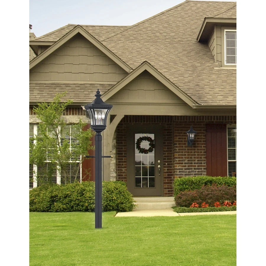 Luces de poste Devon de 3 luces Quoizel en bronce imperial - DE9256IB Foto 1 de 1