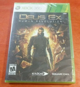 Deus Ex Human Revolution Microsoft Xbox 360 Square Enix Eidos Scaleform Mature - Picture 1 of 4
