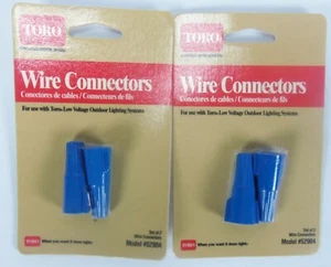 CONJUNTO DE 2 conectores de cable TORO modelo 52904 sistemas de iluminación exterior - Imagen 1 de 2