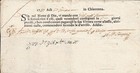 Österreich 1757 Fuhrmannsbrief des Spediteurs Giov. Bat. Stampa aus Chiavenna