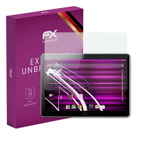 atFoliX Glass Protector for Huawei MediaPad M3 Lite 10 9H Hybrid-Glass - Picture 1 of 8