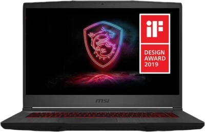 MSI GF65 Thin Gaming 15.6" FHD 120Hz Core i7-9750H 32GB 2TB SSD RTX 2060 6GB Foto 1 de 4