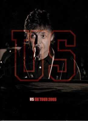 2005 Paul McCartney Tour Program Pop The Beatles Concert Music - Image 1 of 2