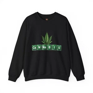 CaNN Divertida Cannabis 420 Fumador Fumador Punk Hipster Amante de la Hierba Regalo Sudadera - Imagen 1 de 41