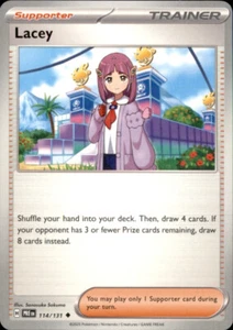 Pokemon Lacey 114/131 Prismatic Evolutions Regular - Picture 1 of 1