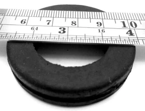 1 1/2" Hole Fit Rubber Grommet Wiring Bushing For 1/8" Thick Panel, Has 1.25" ID - Picture 1 of 12