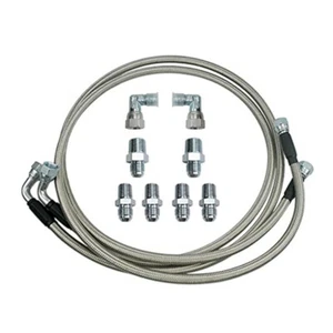 Cooler Hose Line Fitting 52' Length Braided Transmission Fits TH350 700R4 TH400 - Picture 1 of 1