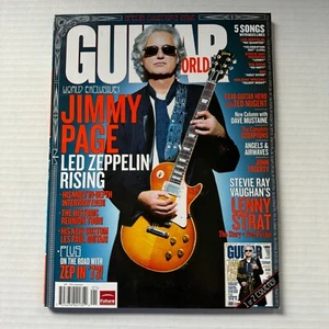 Guitar World 2008 revista Jimmy Page The Scorpions Tom DeLONGE John Fogerty - Imagen 1 de 5