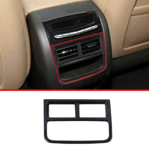 Carbon Fiber Style Rear Air Outlet Vents Frame Cover For Cadillac XT5 2017-2022 - Picture 1 of 6