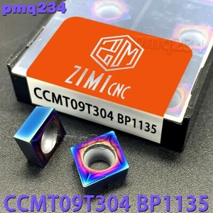 10 STCK. CCMT09T304 BP1135 CCMT32.51 Hartmetalleinsatz Dreheinsätze CNC Schneidwerkzeug - Bild 1 von 6