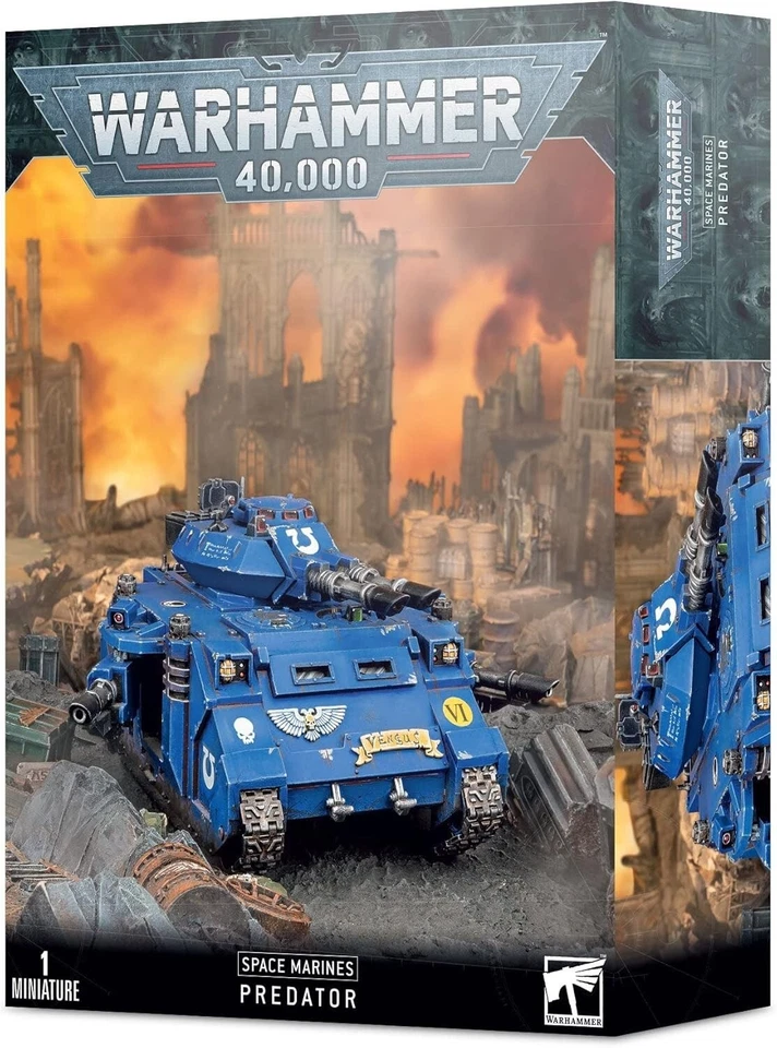 Warhammer 40k Space Marines Predator NIB - Image 1 of 1