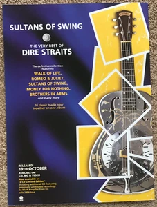 DIRE STRAITS - SULTANS OF SWING 1998 Full page UK magazine ad - Picture 1 of 1