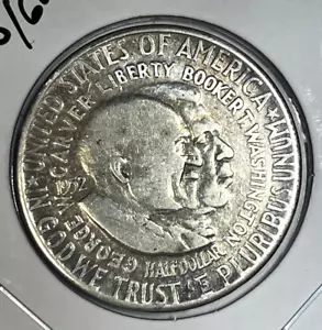 1952 WASHINGTON CARVER COMMEMORATIVE HALF DOLLAR H295 - Picture 1 of 2