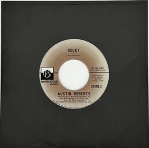Austin Roberts-Rocky/You Got The Power    New & Unplayed 45 MINT (M) Condition - Picture 1 of 4