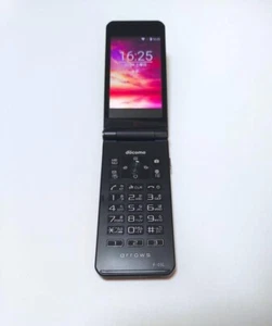 Fujitsu arrows black SIM free 4G F-03L mobile phone Used from Japan - Afbeelding 1 van 9