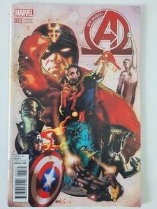 NEW AVENGERS #33 (2015) MARVEL COMICS FANTASTIC TONY HARRIS VARIANT COVER 1:25! - Picture 1 of 2
