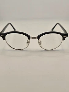 Occhiali da vista Ray Ban Clubround RB4246-V 2000 nero lucido mezza montatura SOLO MONTATURE - Foto 1 di 6