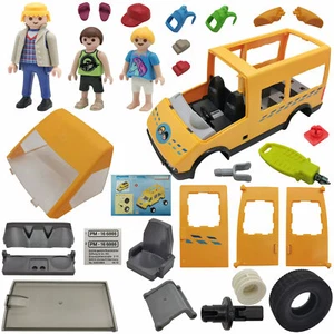 Pezzi di ricambio scuolabus Playmobil 6866 - mozzo Playmobil, asse, pneumatici, scolaretto - Foto 1 di 66