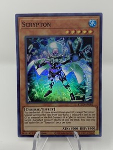 Yu-Gi-Oh! TCG Scrypton Eternity Code ETCO-EN082 1st Edition Super Rare