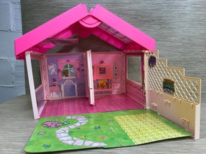 barbie house carrying case