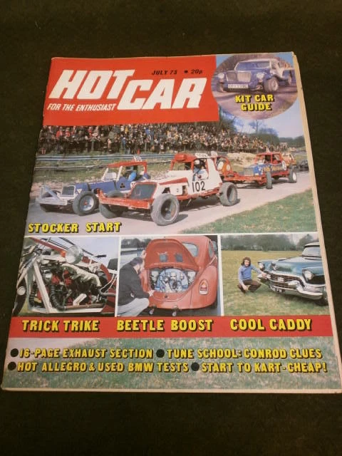 HOT CAR - TRICK TRIKE - JULY 1973 - Image 1 of 1