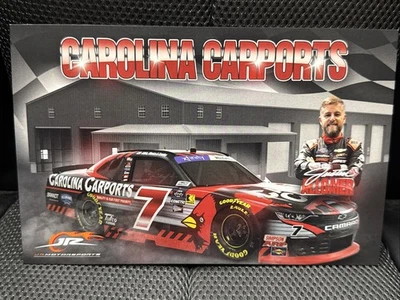 Tarjeta de héroe 2024 Justin Allgaier #7 Carolina Carports NASCAR serie Xfinity Foto 1 de 2