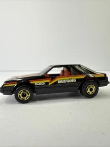 Hot Wheels Blackwall Turbo Mustang 1979 Rare Black Gold Wheels Ford SVO - Picture 1 of 11