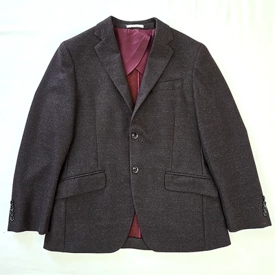 Blazer Loro Piana Zelander 100% Lana Merino Gris Rojo Forro Para Hombre 40S Nordstrom Foto 1 de 4