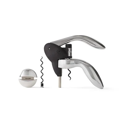 Houdini W9826 Lever Corkscrew Kit Includes Foil Cutter and Extra Spiral - Image 1 of 4