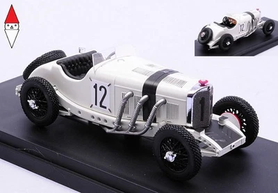 1/43 RIO MERCEDES BENZ SSKL SPIDER N 12 GERMAN GP 1931 OTTO MERZ WHITE - Immagine 1 di 3
