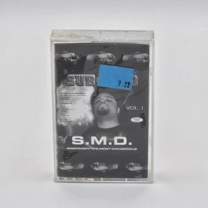 Sub-zero Sacramentos Most Dangerous SMD Vol 1 Cassette New Sealed Extremely Rare - Picture 1 of 4