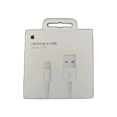 Genuine Apple Lightning to USB Cable - Model A1480 - 1M - NEW (Open Box) - Image 1 of 4