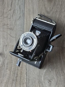 Voigtländer Bessa Schwarz mit Anastigmat Voigtar 10,5cm F/6,3 - Bild 1 von 24