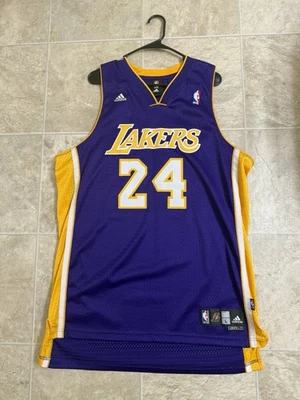 Adidas Los Angeles Lakers Swingman Away Jersey Kobe Bryant #24 - Image 1 of 4