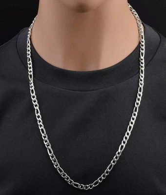 Collana Maglia Uomo ACCIAIO INOSSIDABILE ANALLERGICO - Immagine 1 di 3